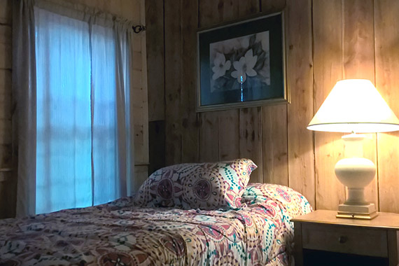 Interior of the Cabin at the Lake House